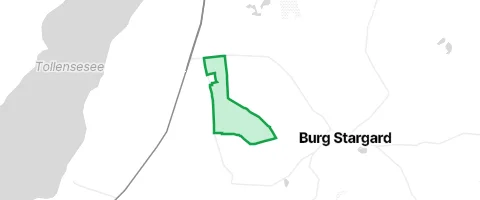 Gassi-Ort Rowaer Forst in Burg Stargard