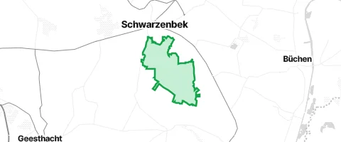 Gassi-Ort Rülauer Forst in Schwarzenbek