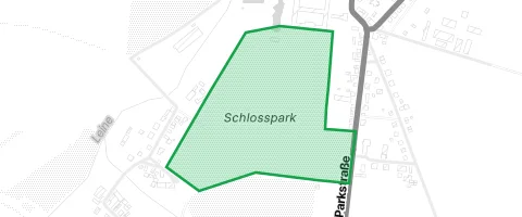Gassi-Ort Schlosspark in Lucka