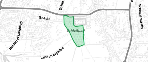 Gassi-Ort Schloßpark in Velen