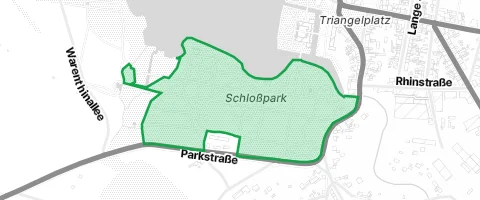 Gassi-Ort Schloßpark in Rheinsberg