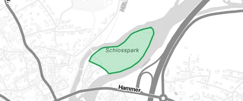 Gassi-Ort Schlosspark in Traunricht