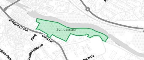 Gassi-Ort Schlosspark in Rotenburg an der Fulda