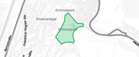 Gassi-Ort Schlosspark in Weinheim (Kernstadt)