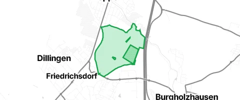 Gassi-Ort Spießwald in Friedrichsdorf