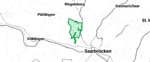 Gassi-Ort Staatsforst Völklingen in Saarbrücken
