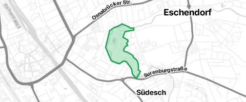 Gassi-Ort Stadtpark in Rheine