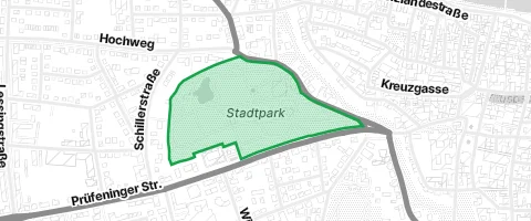 Gassi-Ort Stadtpark in Regensburg