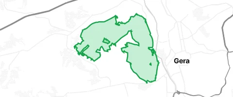 Gassi-Ort Stadtwald in Gera