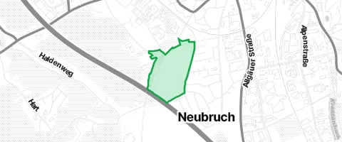 Gassi-Ort Stadtweiherwald in Memmingen