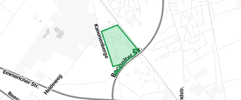 Gassi-Ort Strauchheide in Wesel