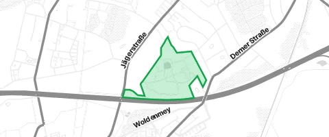 Gassi-Ort Südpark in Lünen