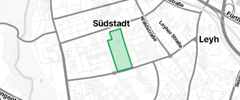 Gassi-Ort Südstadtpark in Fürth
