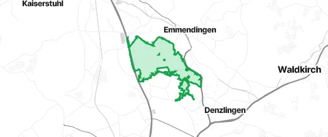 Gassi-Ort Teninger Allmend in Teningen (Kernort)