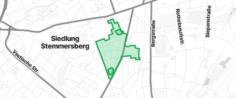 Gassi-Ort Volksgarten in Oberhausen