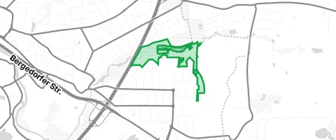 Gassi-Ort Waldpark Steinfurth in Hamburg