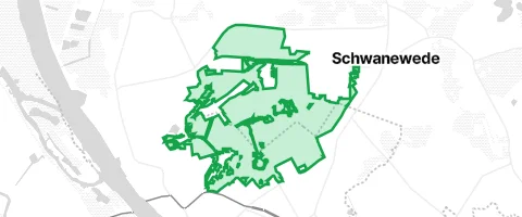 Gassi-Ort WIFO Wald in Stadtgebiet Bremen