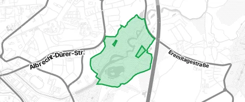 Gassi-Ort Wilhelminenaue in Bayreuth